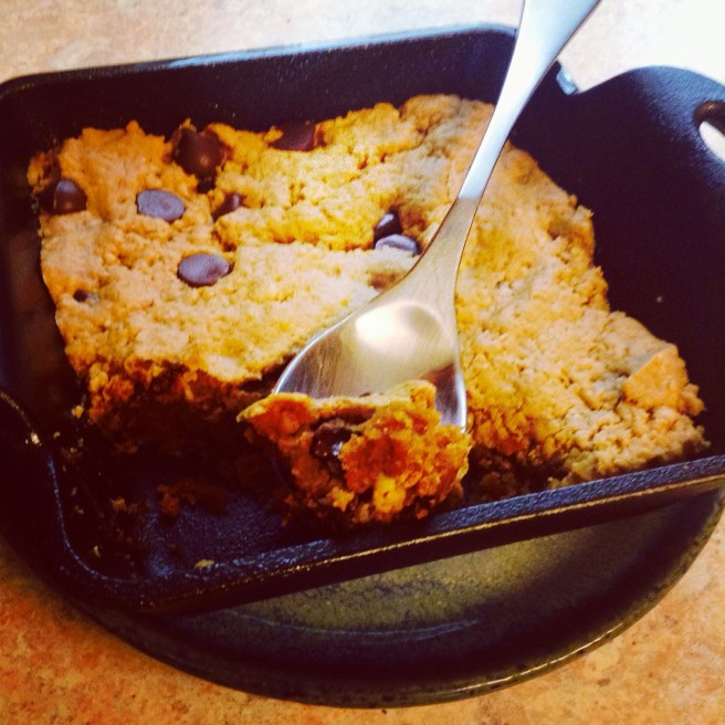 Gooey Chocolate Chip Cookie