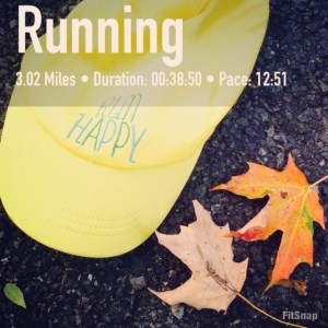 Sunny run happy hat