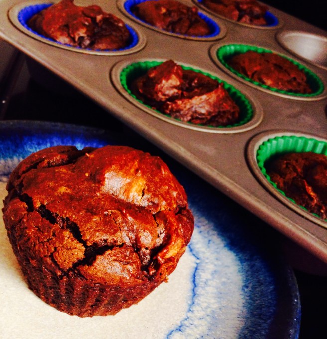 Chocolate Pumpkin Muffin