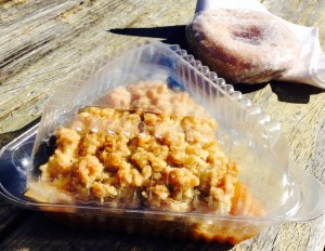 Apple crisp & cider donut